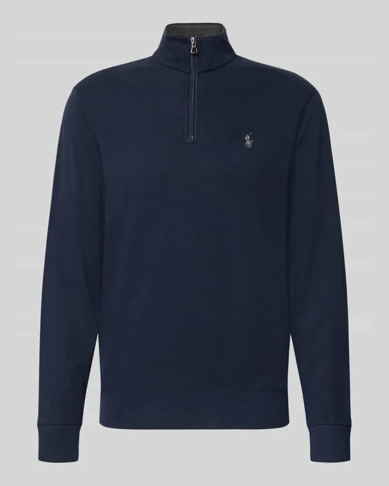 Ralph Lauren Regular Fit Sweatshirt aus Baumwoll-Mix Marine