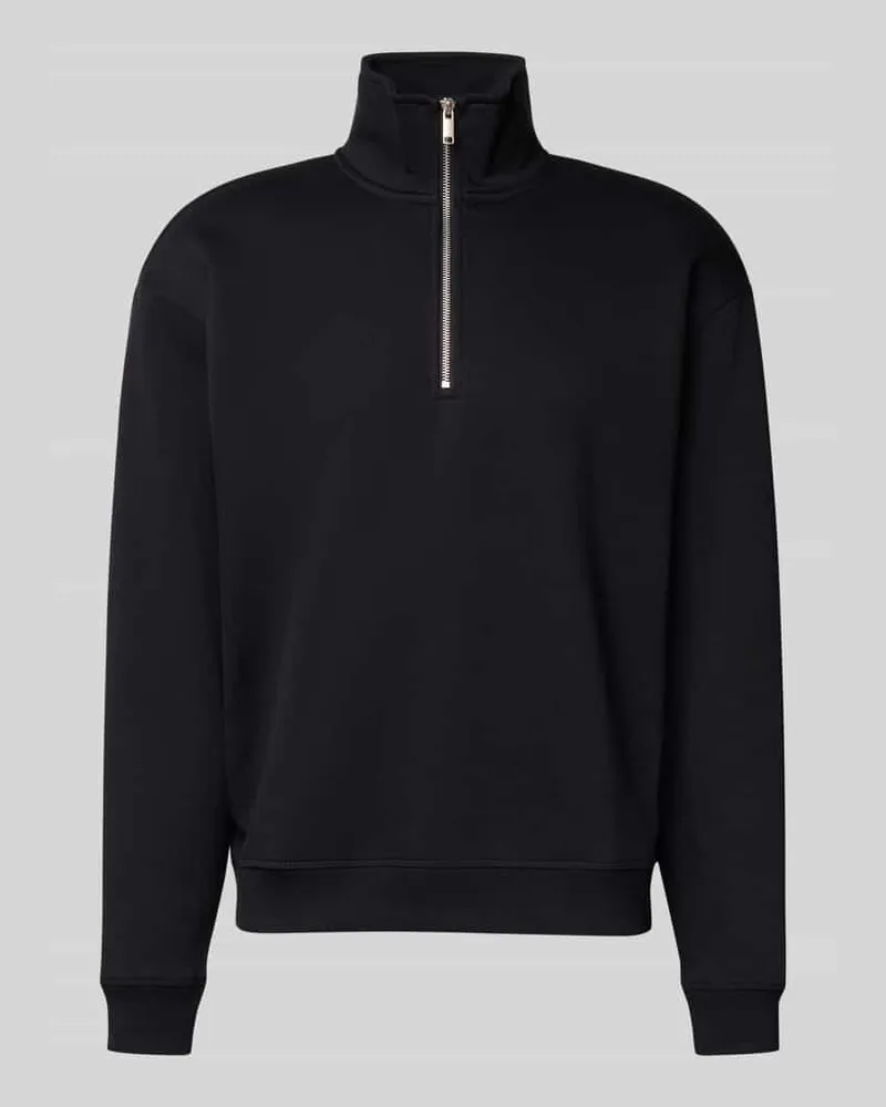 McNeal Regular Fit Troyer mit Reißverschluss 