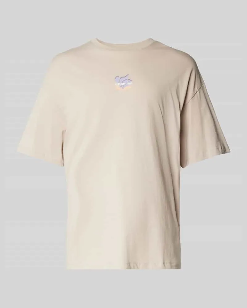 Jack & Jones T-Shirt mit Label-Print 