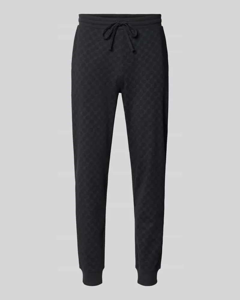 JOOP! Sweatpants mit elastischem Bund und Kordelzug 