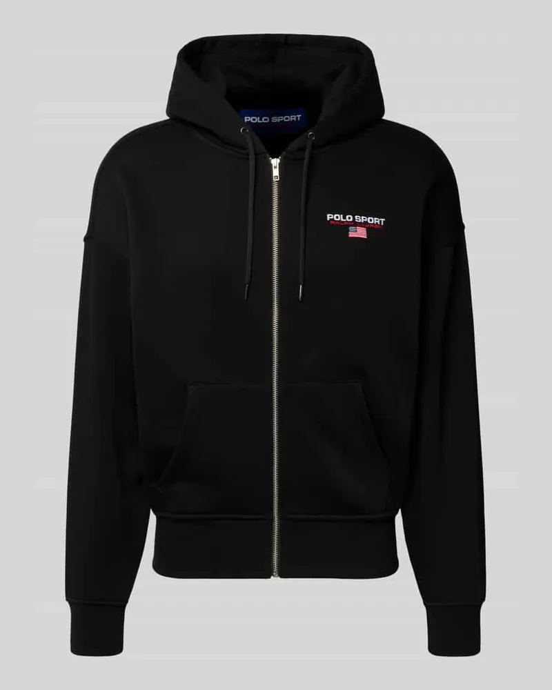 Ralph Lauren Sweatjacke mit Label-Stitching 
