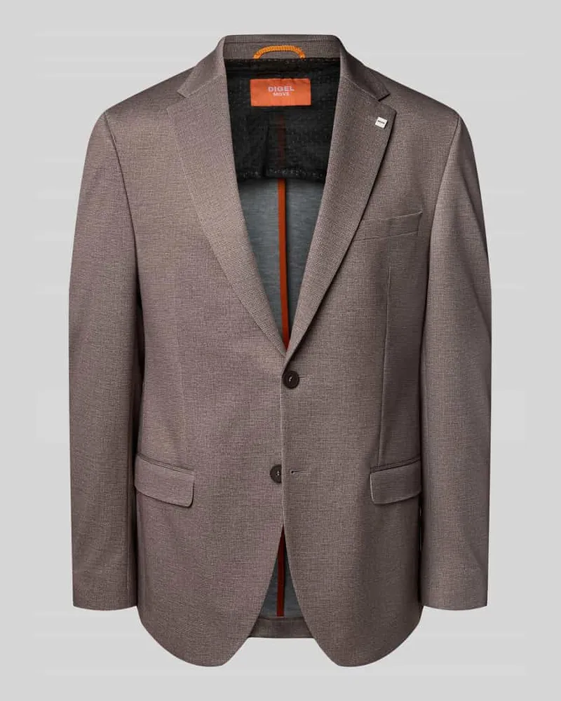 Digel Slim Fit 2-Knopf-Sakko Modell 'Anello 