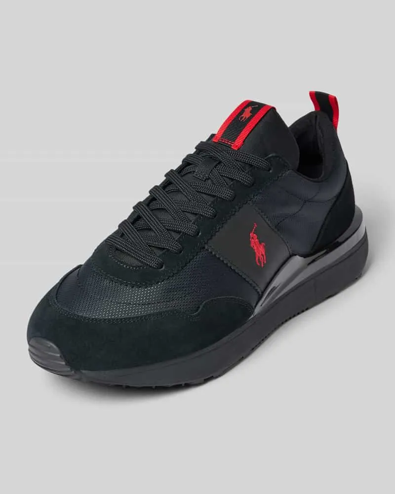 Ralph Lauren Sneaker mit Schnürverschluss Black