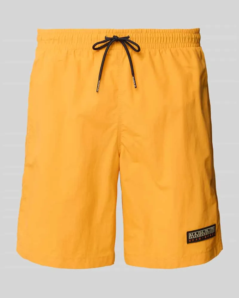 Napapijri Badehose mit seitlichen Eingrifftaschen Modell 'IAATO 