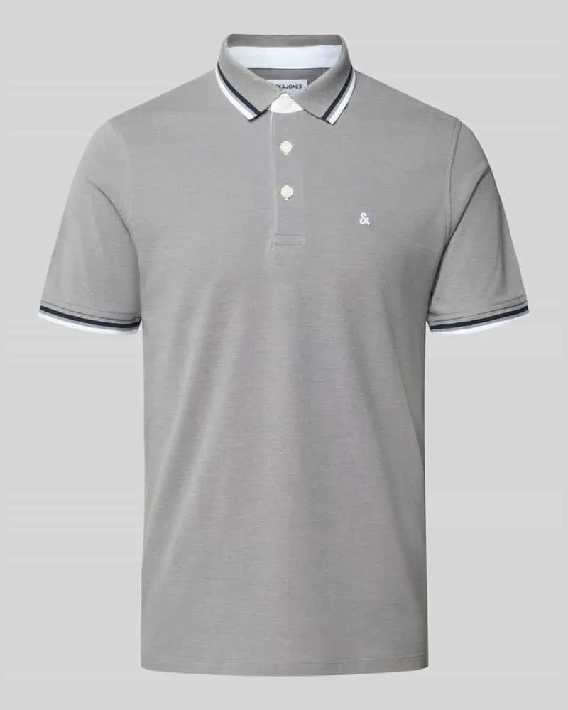 Jack & Jones Regular Fit Poloshirt mit Knopfleiste Modell 'PAULOS 