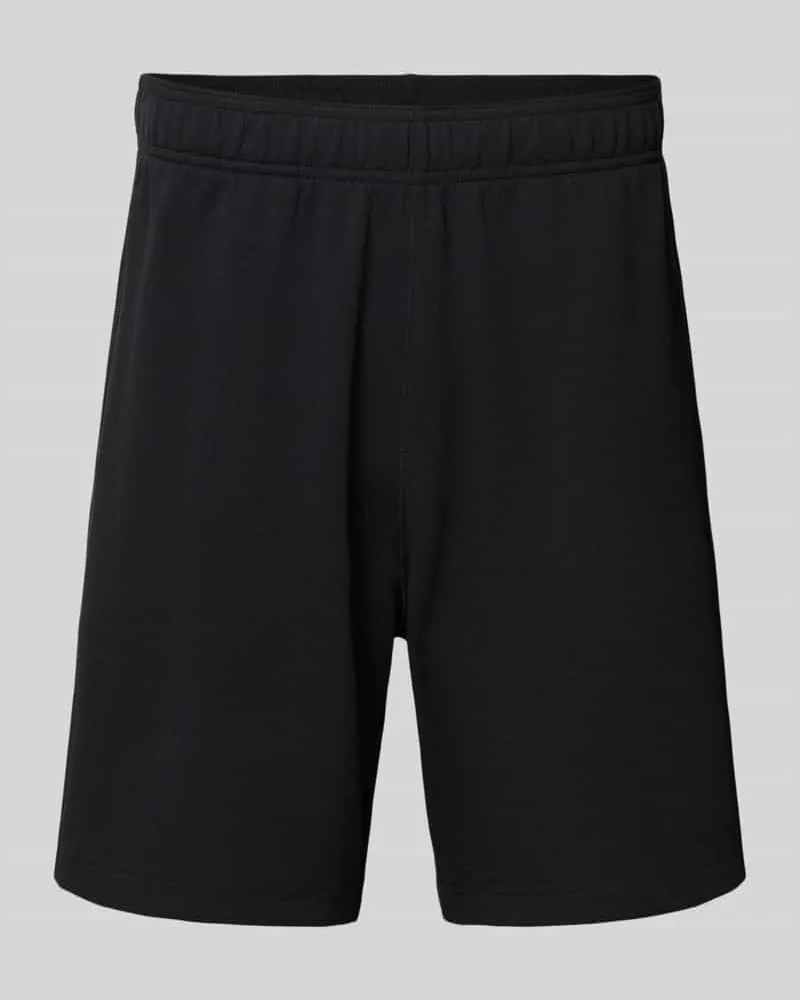 Champion Shorts mit elastischem Bund und Label-Stitching Black