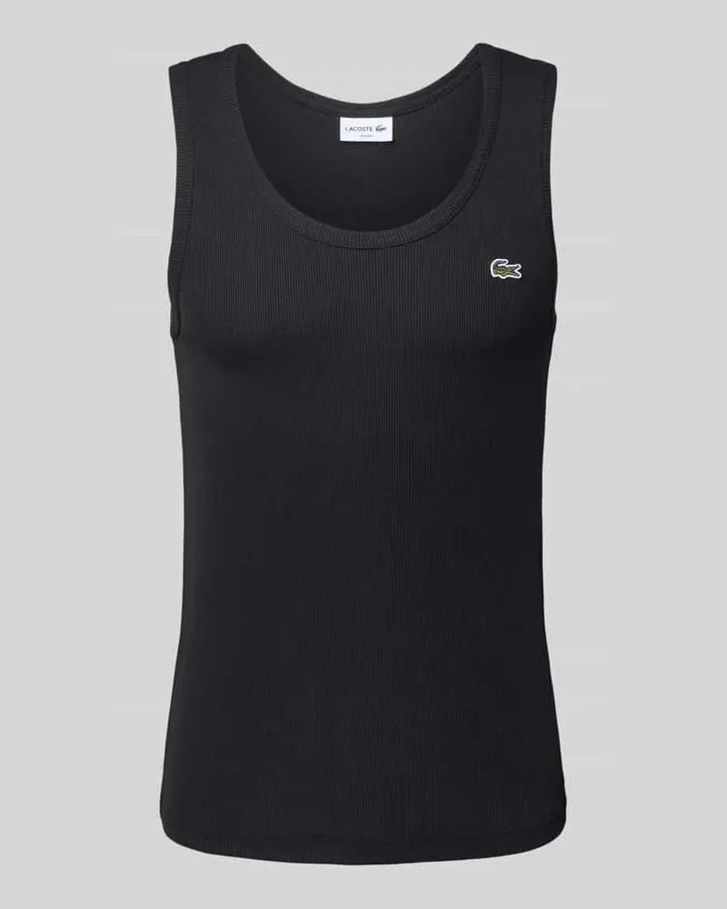 Lacoste Slim Fit Tank Top aus reiner Baumwolle 