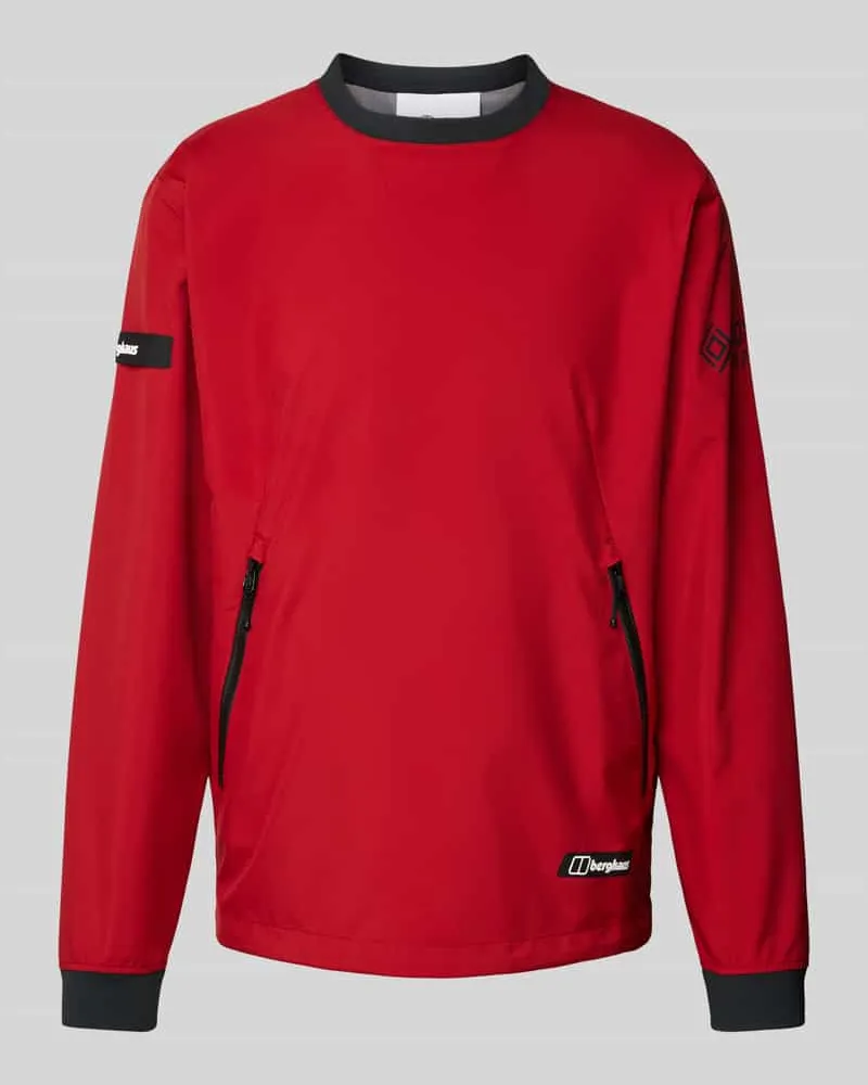 Berghaus Windbreaker mit Label-Details Modell 'Fenham Rot