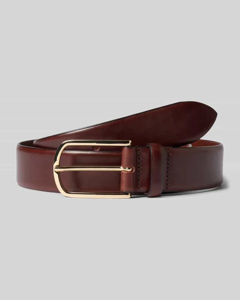 Lloyd Belts Ledergürtel aus echtem Leder Mittelbraun