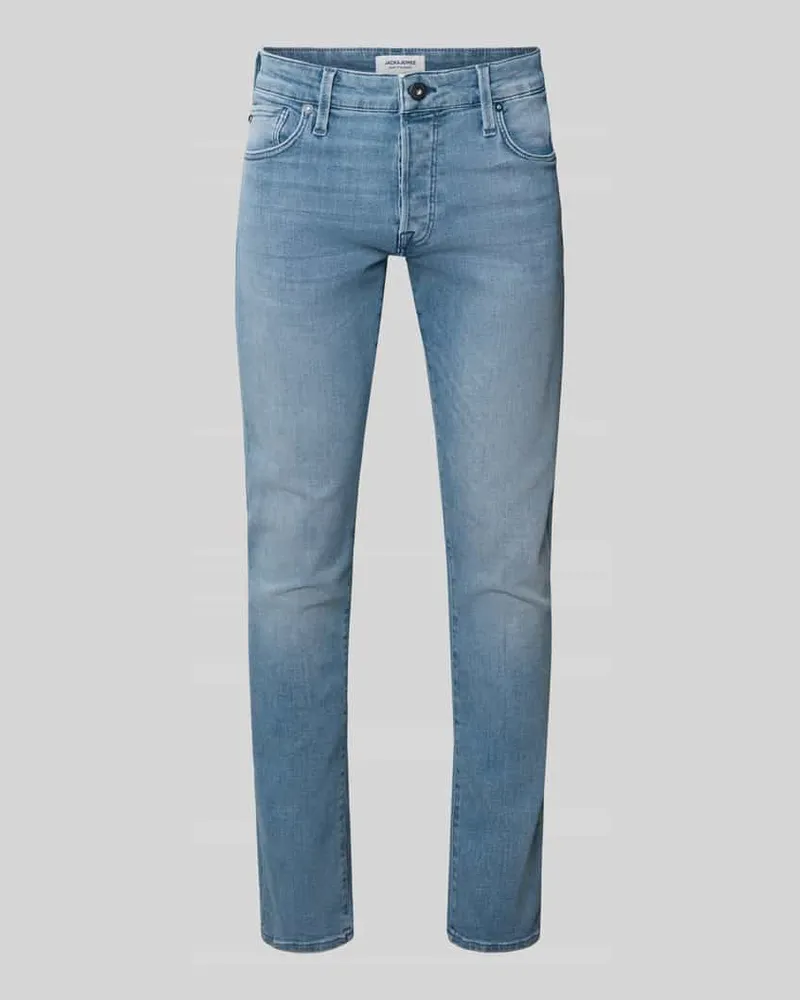 Jack & Jones Jeans mit 5-Pocket-Design Modell 'GLENN 