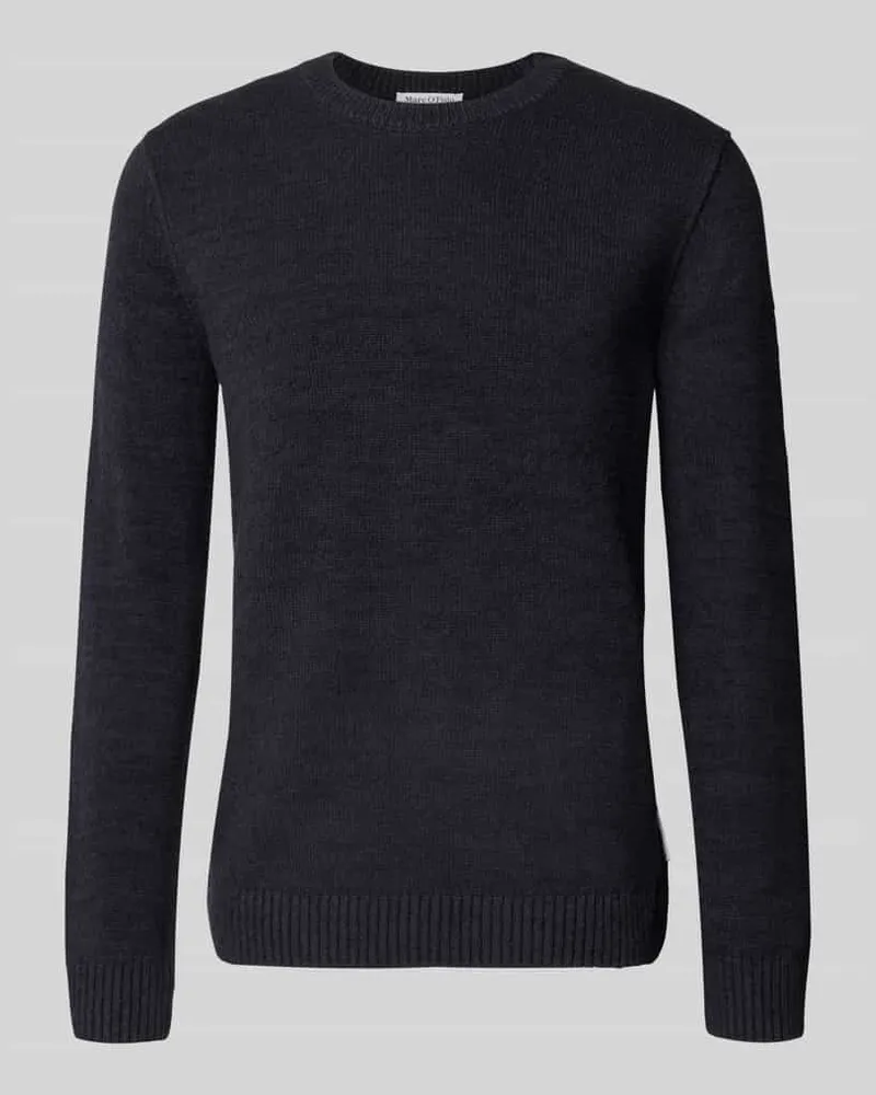 Marc O'Polo Regular Fit Strickpullover aus Baumwoll-Mix 