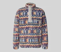 Regular Fit Pullover mit Logo-Patch