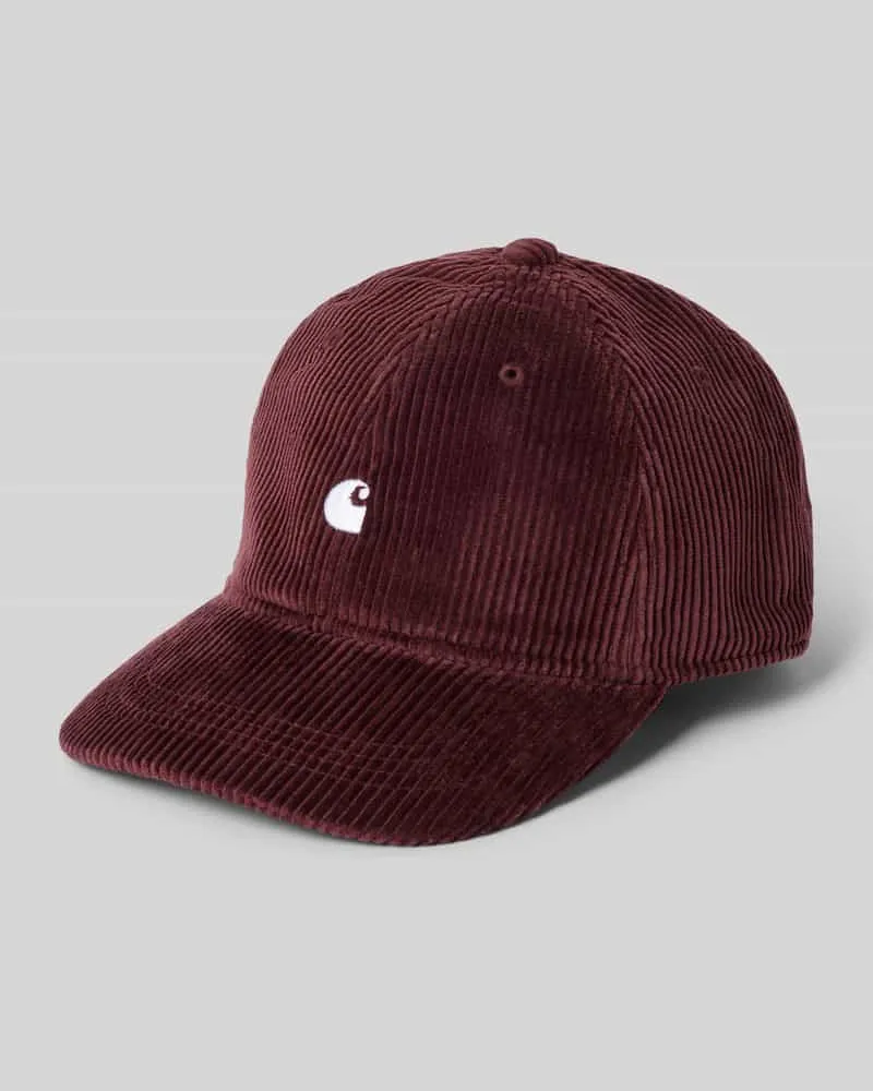 Carhartt WIP Basecap mit Logo-Stitching Modell 'Harlem Cognac