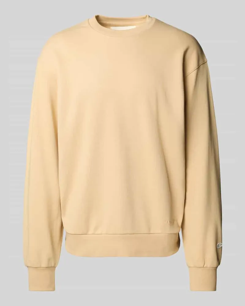 Champion Sweatshirt mit Label-Stitching 