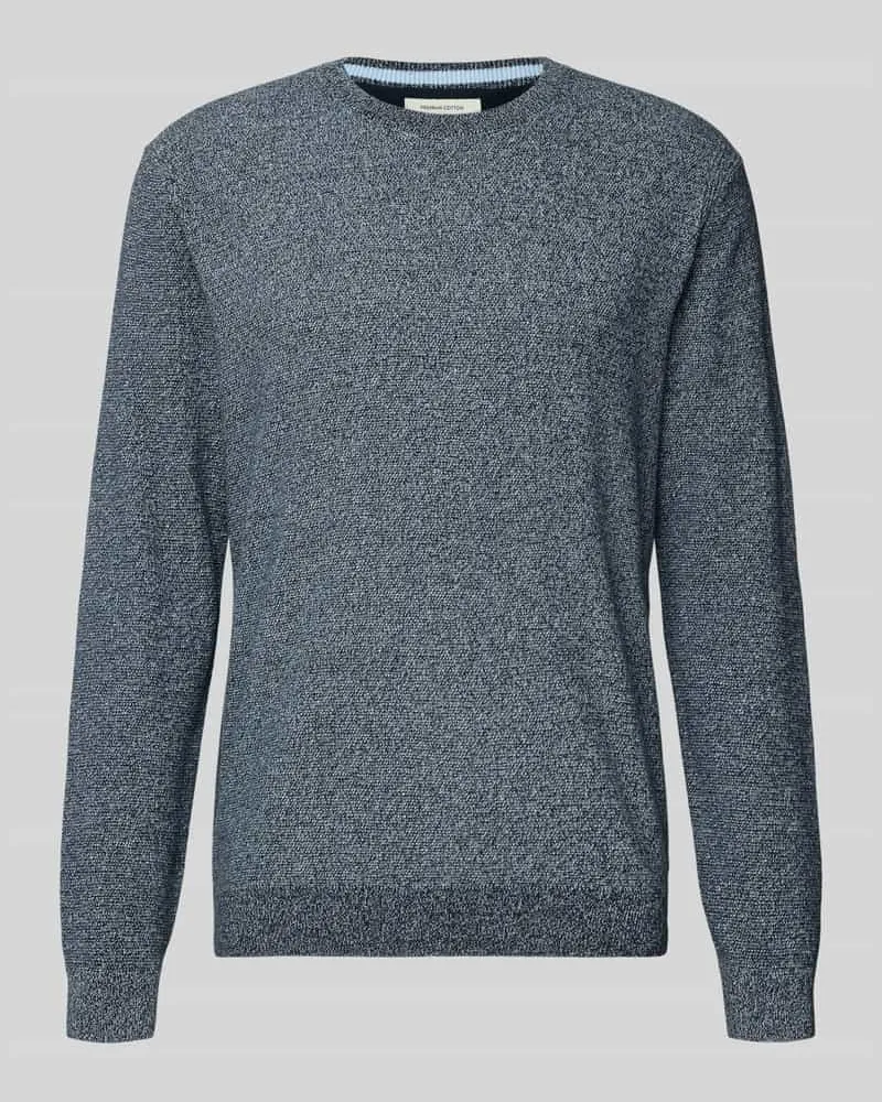 Tom Tailor Regular Fit Strickpullover aus reiner Baumwolle 