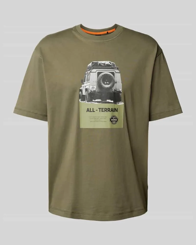 HUGO BOSS Regular Fit T-Shirt aus reiner Baumwolle Modell 'WAGON 