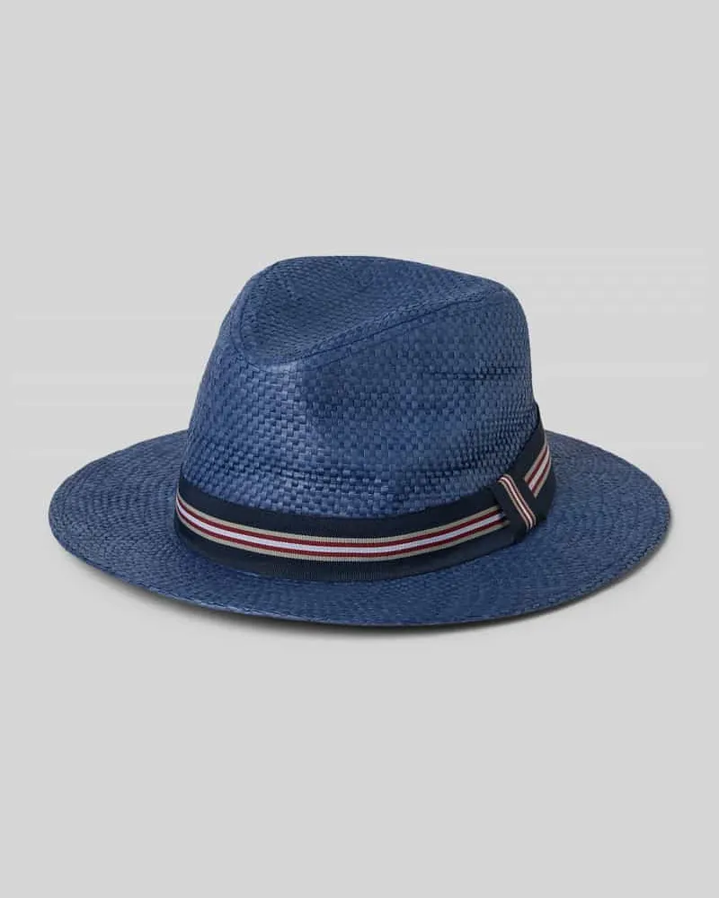 Müller Headwear Strohhut mit Hutband Marine