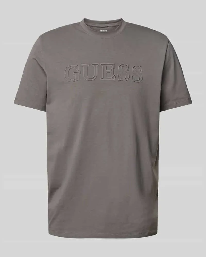 Guess T-Shirt mit Label-Print Modell 'ALPHY 