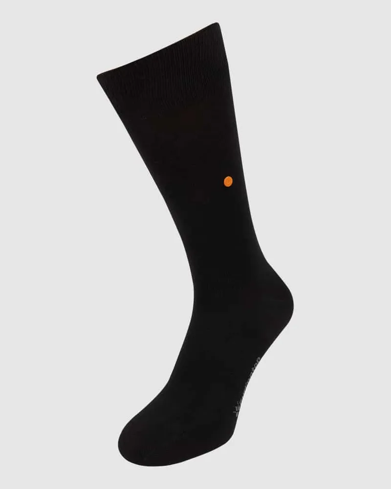 Burlington Socken mit Label-Print Modell 'Lord 