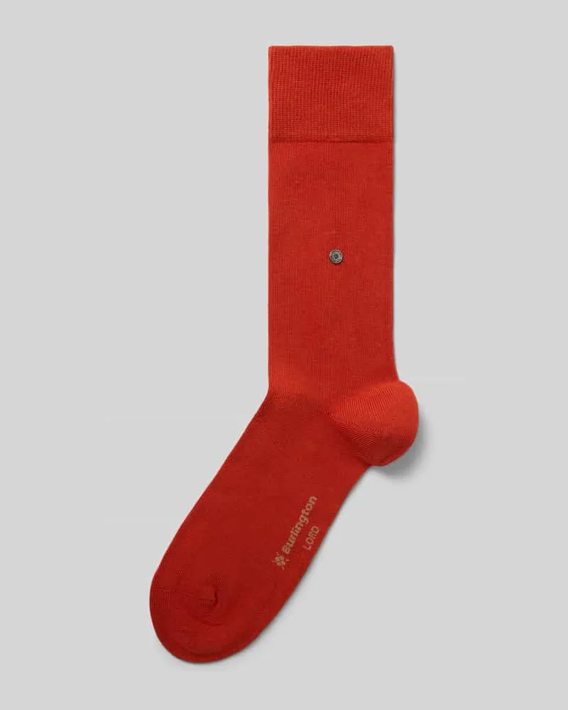 Burlington Socken mit Logo-Detail Modell 'Lord SO Orange