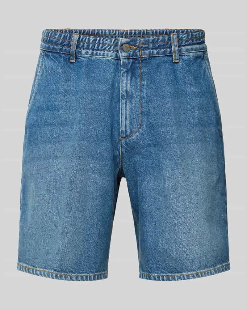 forét Regular Fit Jeansshorts mit elastischem Bund 