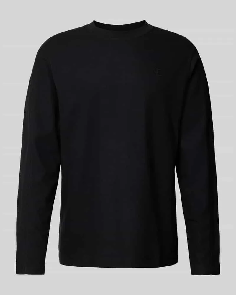 Calvin Klein Longsleeve mit Ziernähten Black