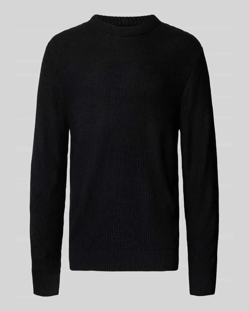 Jack & Jones Strickpullover mit Rundhalsausschnitt Modell 'ROY 