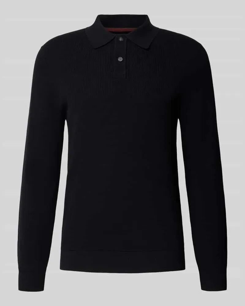 Christian Berg Slim Fit Poloshirt mit Knopfleiste 