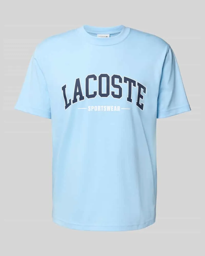 Lacoste T-Shirt mit Label-Print 