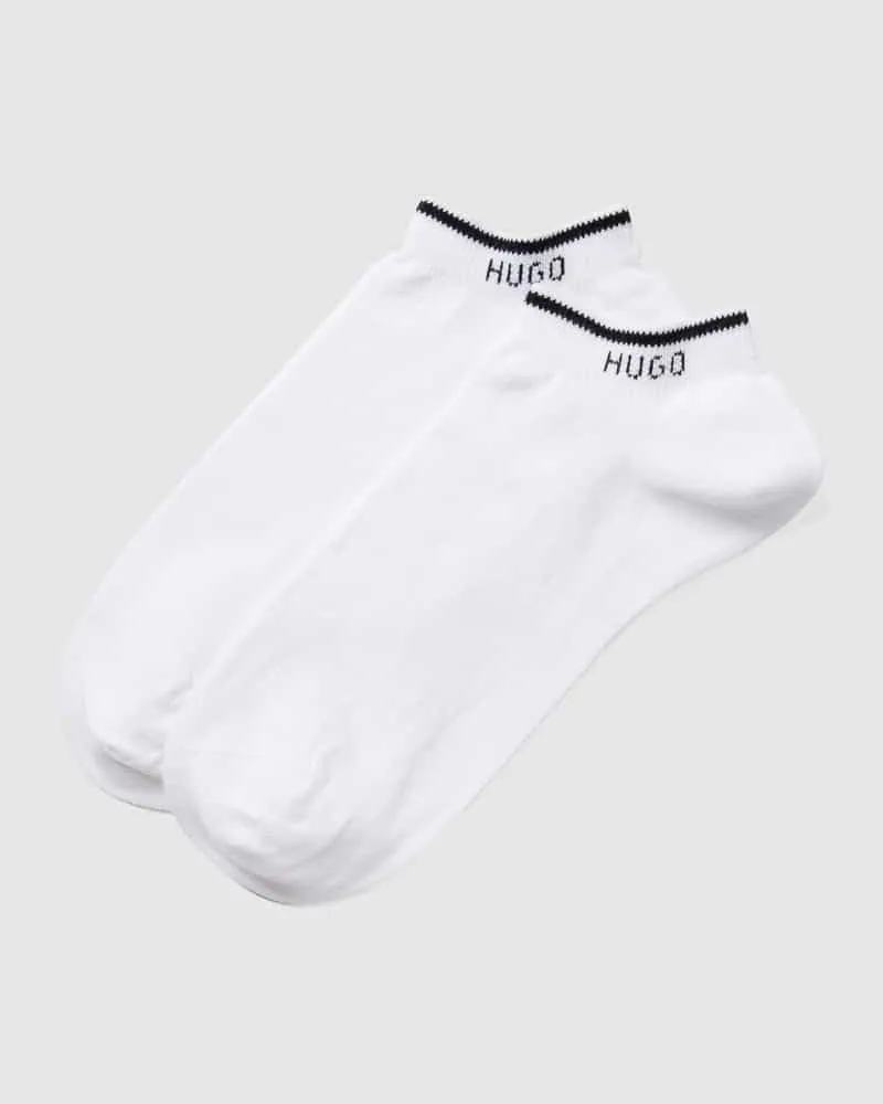 HUGO BOSS Sneakersocken mit Logo-Details im 2er-Pack Modell 'Logo 