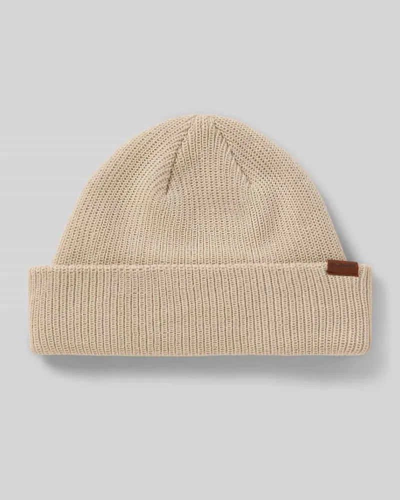 Columbia Sportswear Company Strickmütze mit Label-Detail Modell 'PORTSIDE FISHERMAN Beige