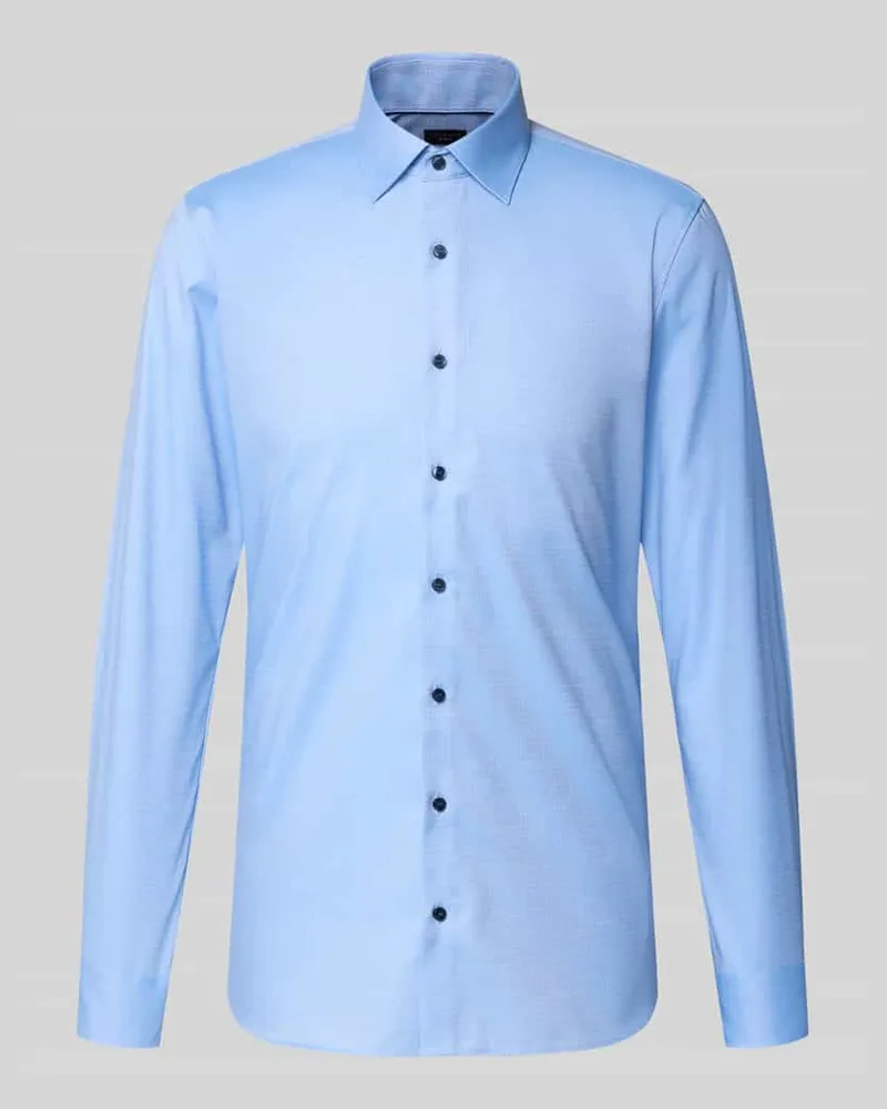 Olymp Super Slim Fit Business-Hemd mit Kentkragen 