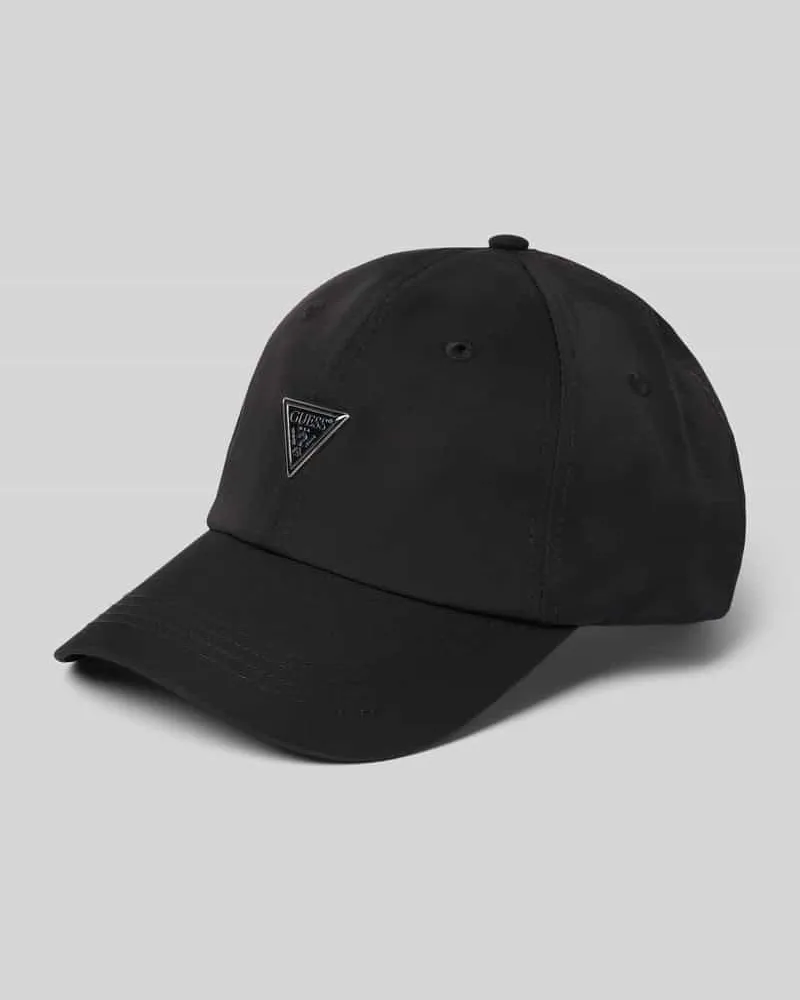 Guess Base Cap mit Logo-Applikation Black