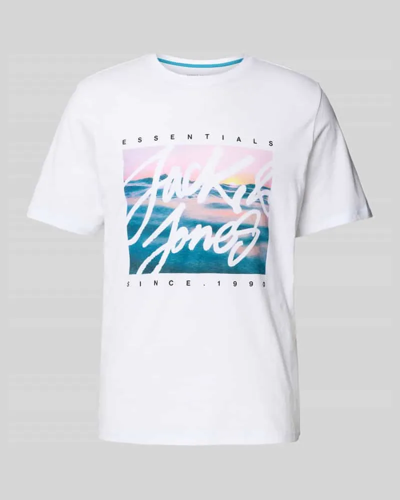 Jack & Jones T-Shirt mit Rundhalsausschnitt Modell 'COLTON 