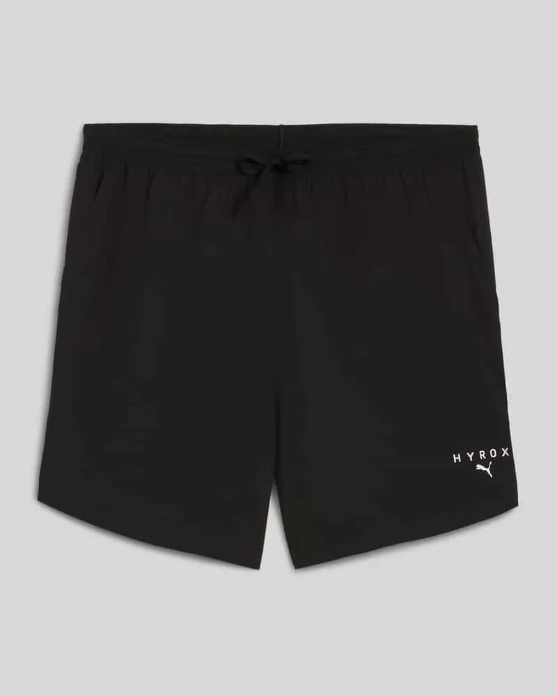 Puma PUMA x HYROX - Regular Fit Sport-Shorts aus ultraleichtem Material Black