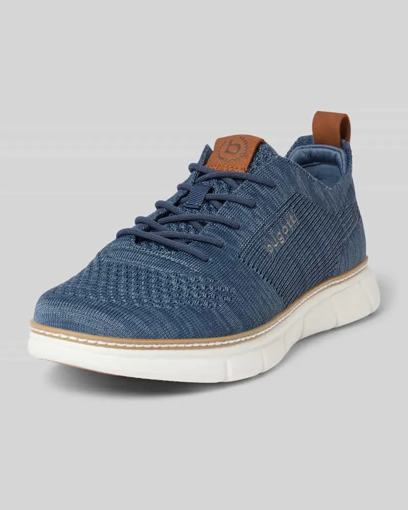 Bugatti Sneaker mit Label-Stitching Modell 'Pasadena 