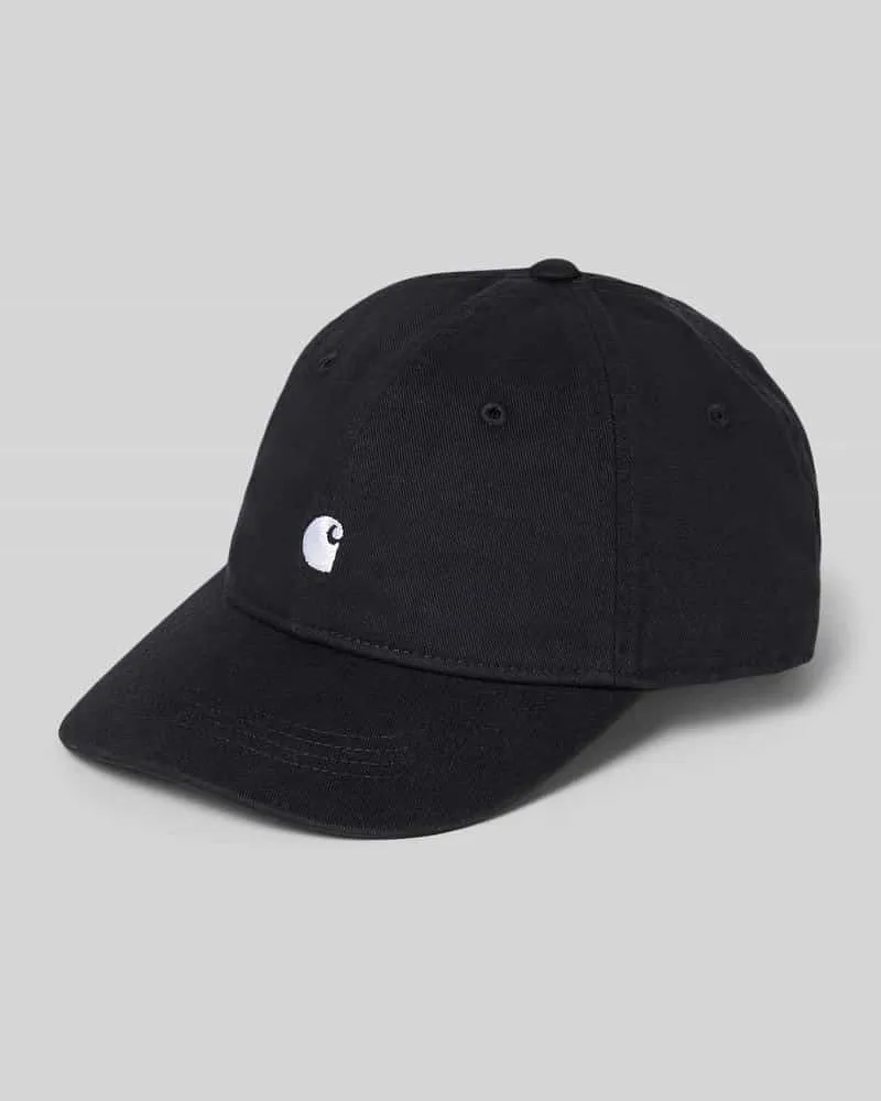 Carhartt WIP Base Cap mit Logo-Stitching Modell 'Madison Black