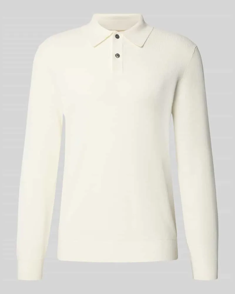 Christian Berg Slim Fit Poloshirt mit Knopfleiste 