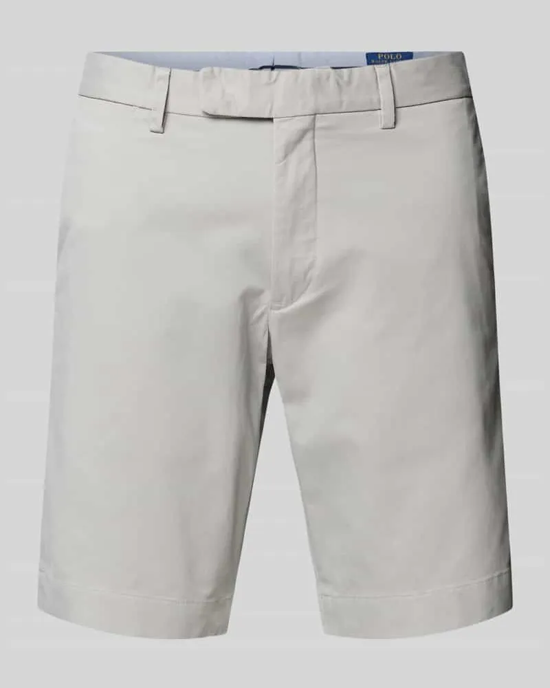 Ralph Lauren Slim Stretch Fit Shorts im unifarbenen Design 
