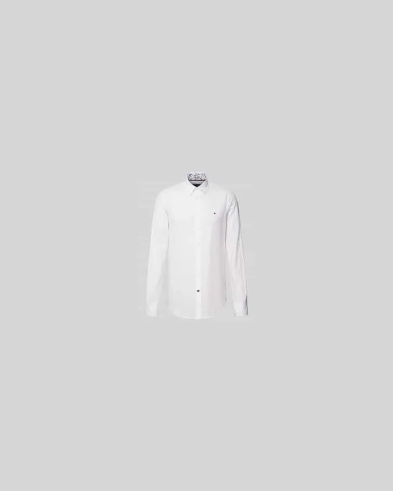Tommy Hilfiger Business-Hemd mit Button-Down-Kragen