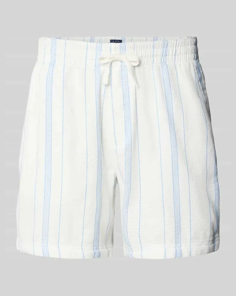 Tommy Hilfiger Regular Fit Shorts mit Allover-Muster 