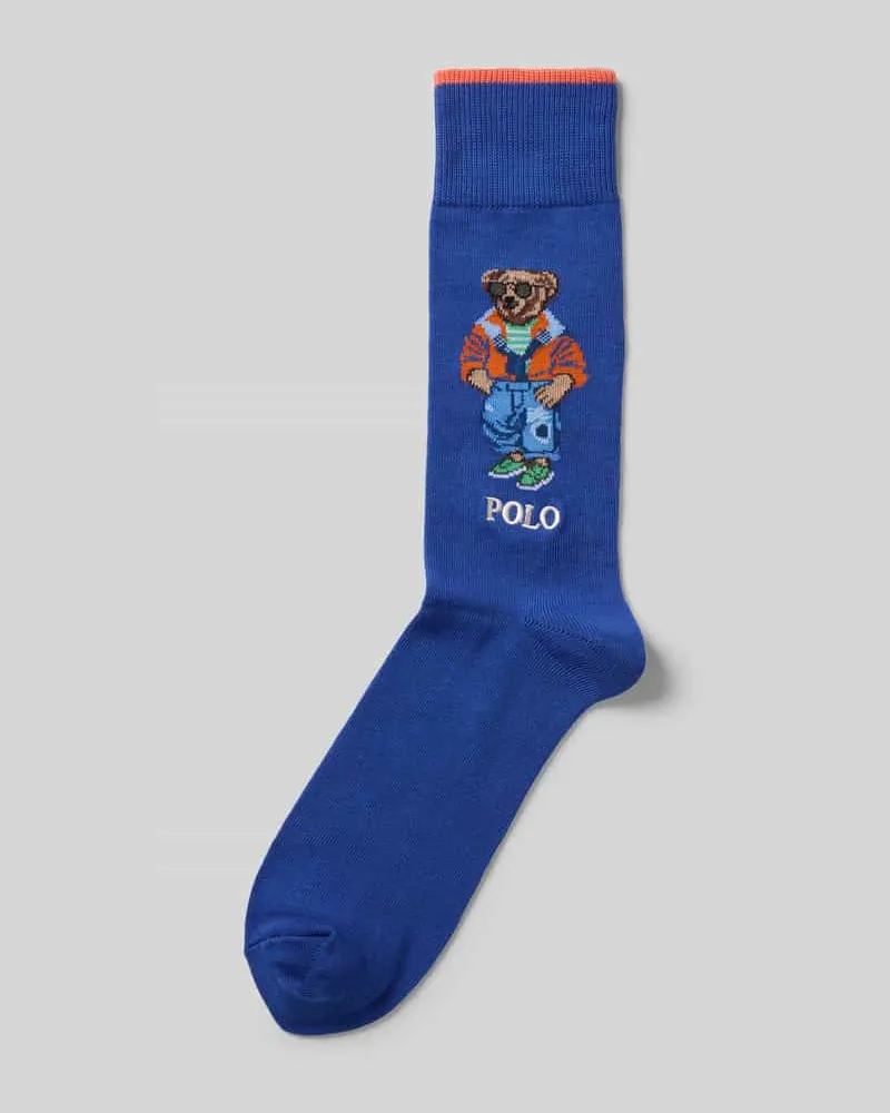 Ralph Lauren Socken aus Baumwoll-Mix mit Polo Bear Royal