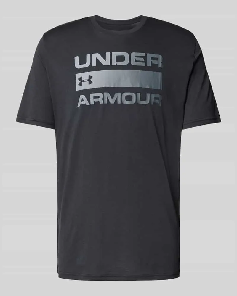 Under Armour T-Shirt mit Label-Print Modell 'TEAM ISSUE 