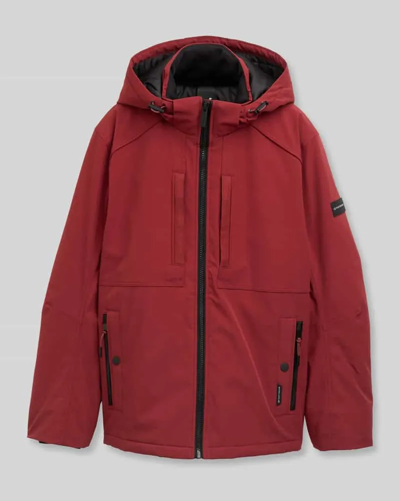 Tom Tailor Funktionsjacke mit Kapuze Rot