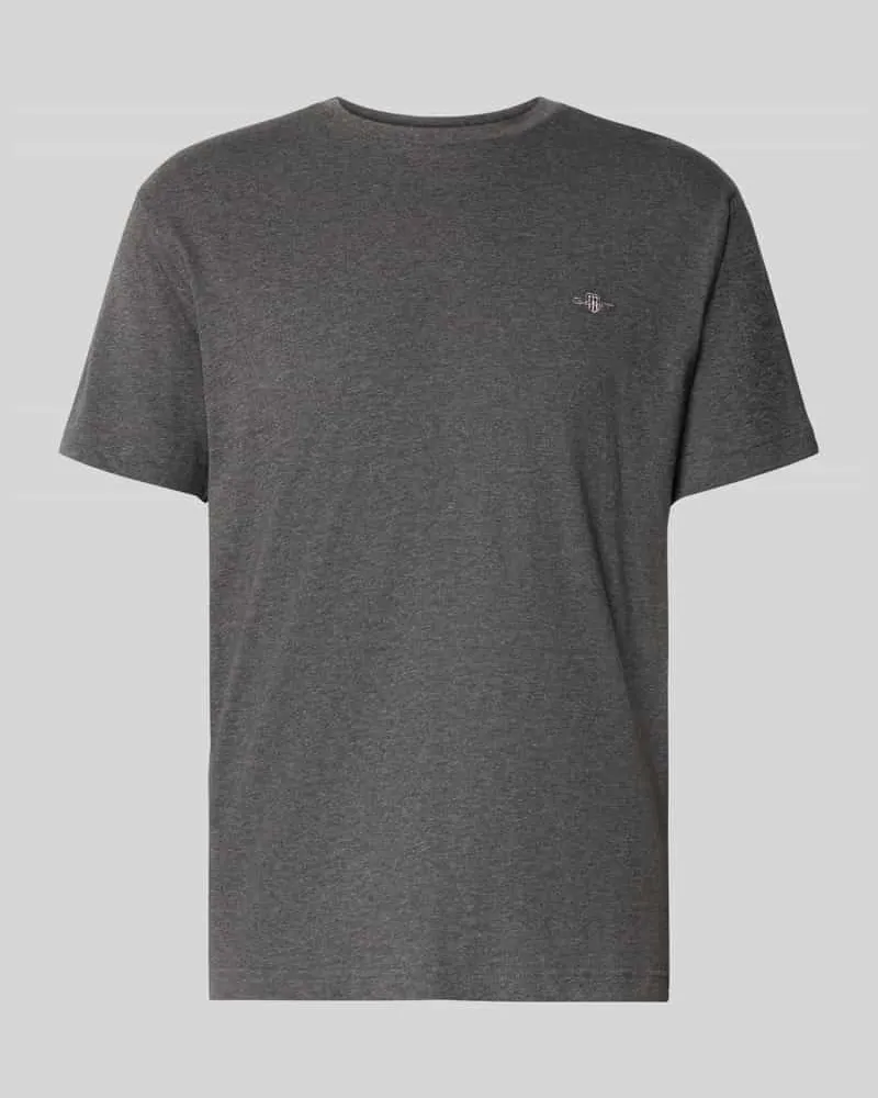 Gant Regular Fit T-Shirt mit Label-Stitching 