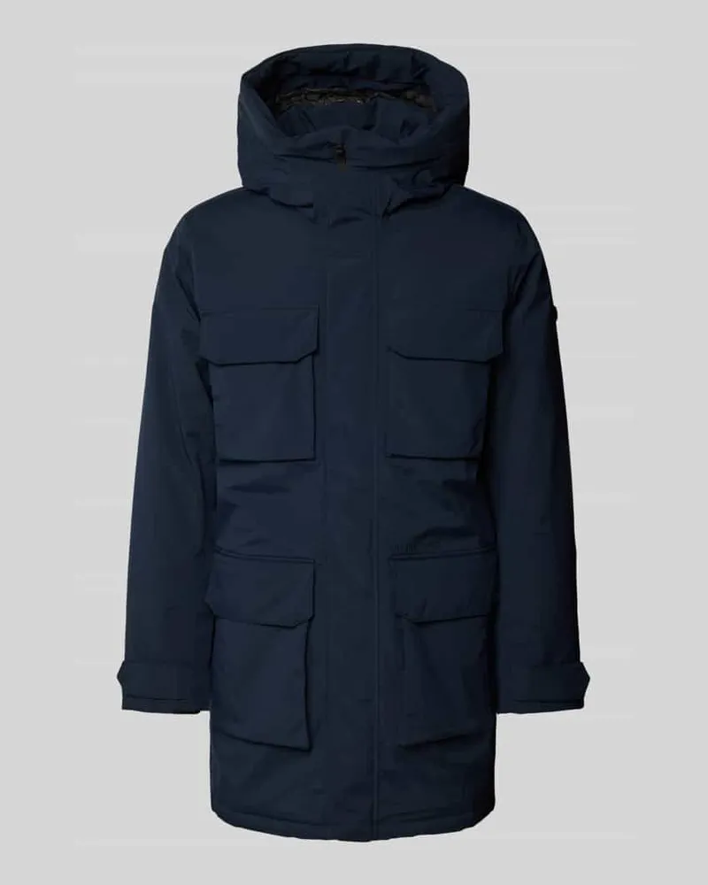 Didriksons 1913 Parka mit Pattentaschen Modell 'AIDEN Marine