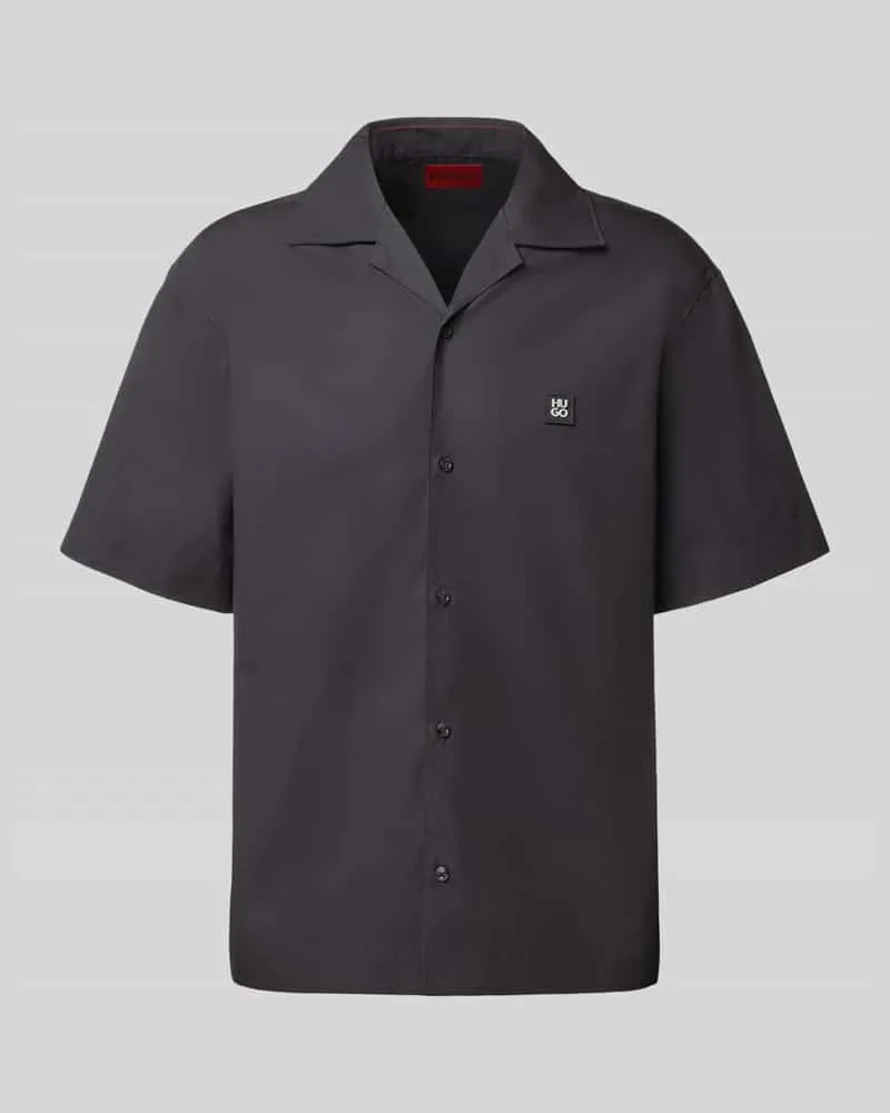 HUGO BOSS Oversized Freizeithemd aus reiner Baumwolle Modell 'ESPINO 