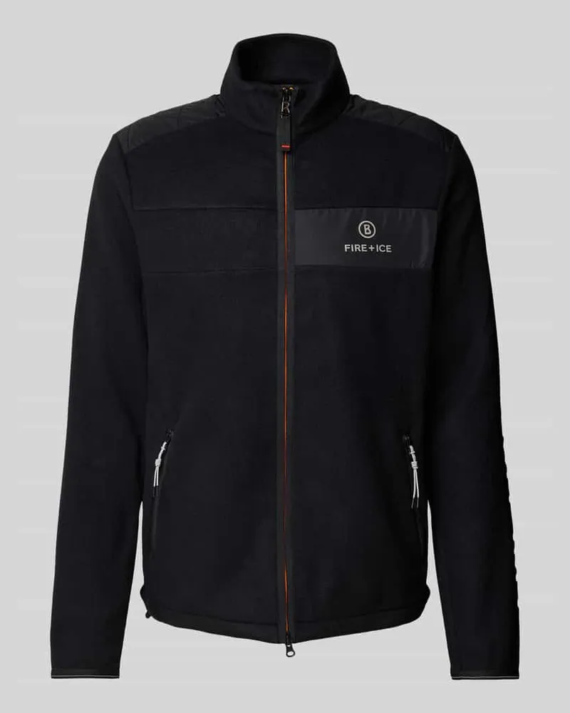 Bogner Sweatjacke mit Stehkragen Modell 'JOSH Black