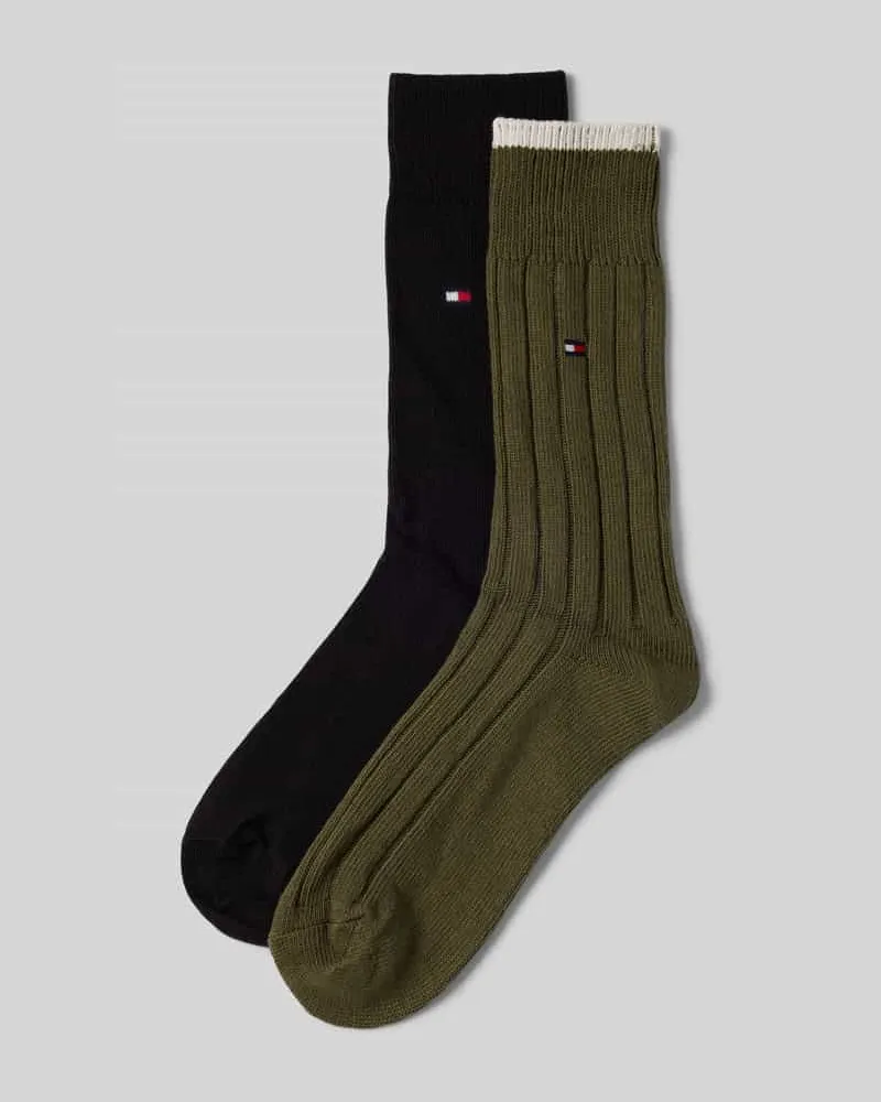 Tommy Hilfiger Strümpfe aus Baumwoll-Mix im 2er-Pack 