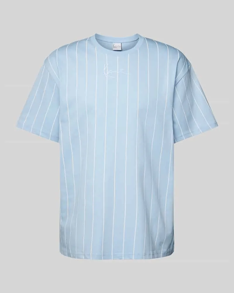 Karl Kani T-Shirt mit Label-Stitching 